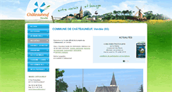 Desktop Screenshot of chateauneuf-vendee.fr